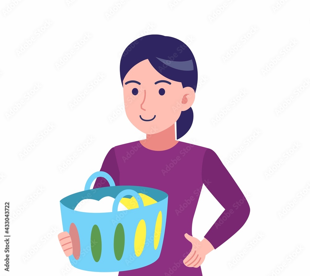 紫のシャツを着た女性 紫のシャツを着た女性