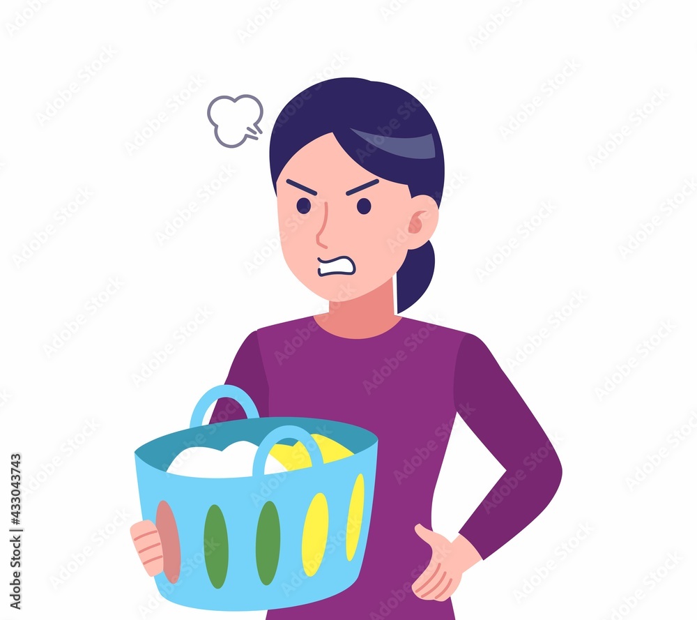 紫のシャツを着た女性 紫のシャツを着た女性