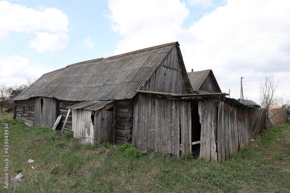 old house in the mountains