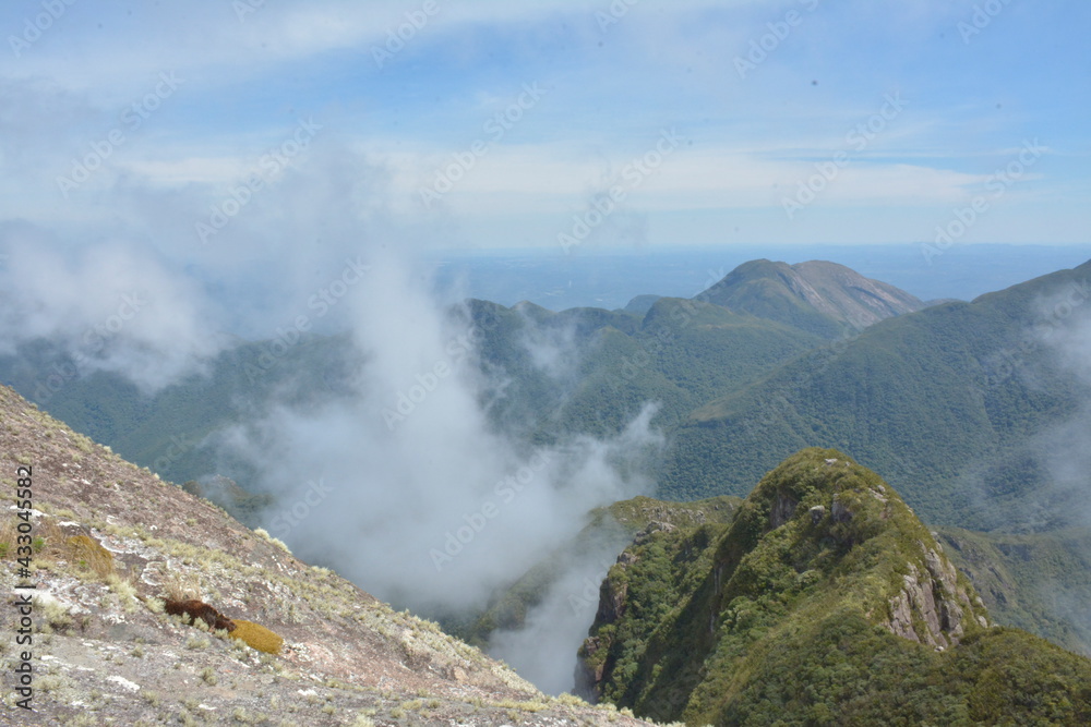 fog in the mountain fog in the mountain