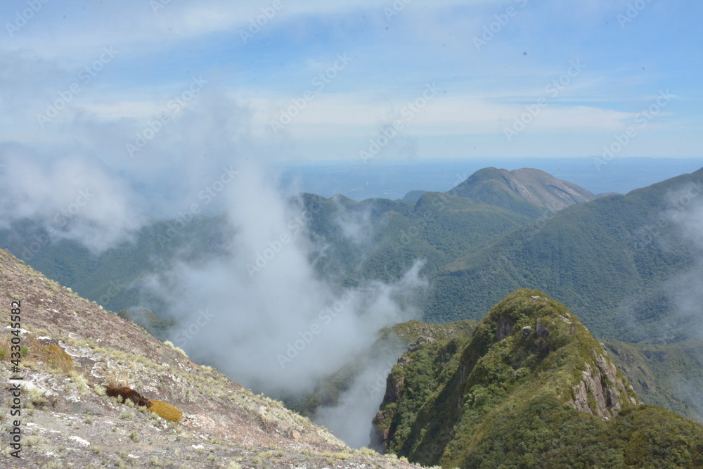 fog in the mountain