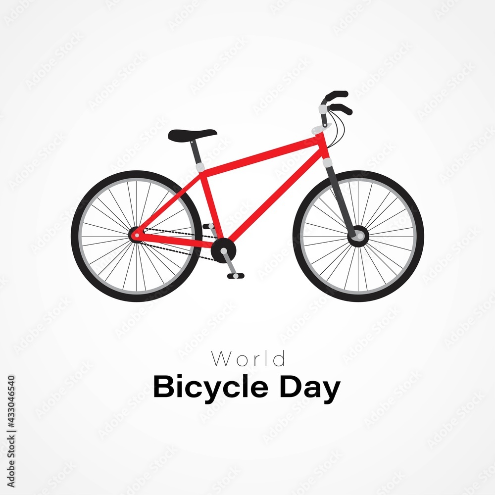 vector illustration for world bicycle day; vector illustration for world bicycle day;