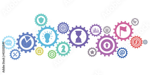 Specialization vector illustration