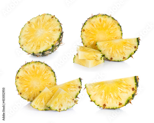 pineapple isolated on white