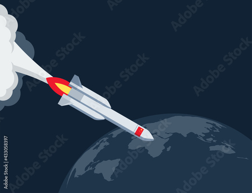 Rocket in risk to reenter the Earth atmosphere