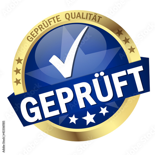 Button with Banner tested (in german)