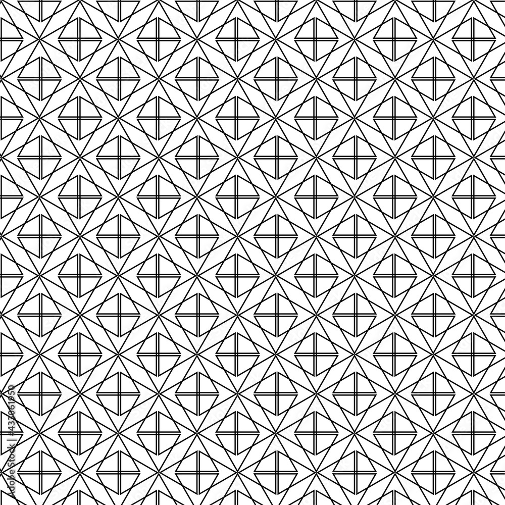 Geometric pattern for your design and background