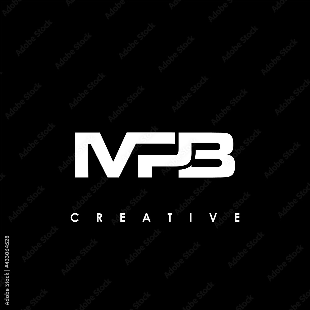 MPB Letter Initial Logo Design Template Vector Illustration MPB Letter Initial Logo Design Template Vector Illustration