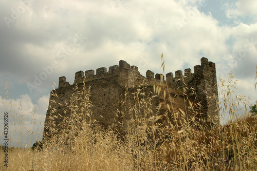 The Thick Walls that surround the historical city of Thessaloniki, Greece photo