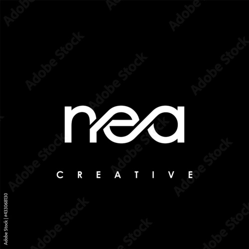 NEA Letter Initial Logo Design Template Vector Illustration