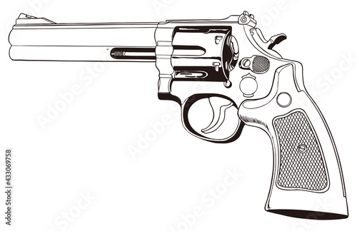 大型,リヴォルバー,回転式拳銃GUN,マグナム,S&W586
