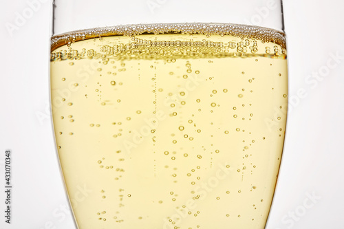 Ein Glas Champagner, Nahaufnahme