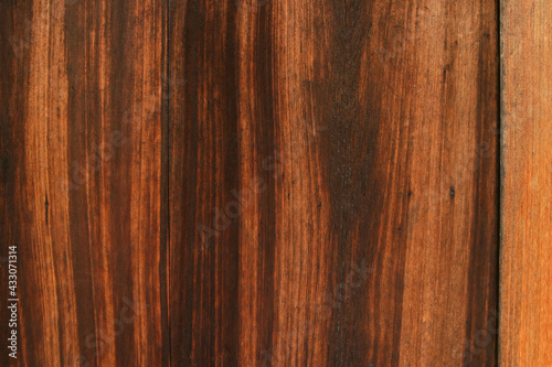 木目テクスチャー背景(茶色) 黒く焼けた杉板