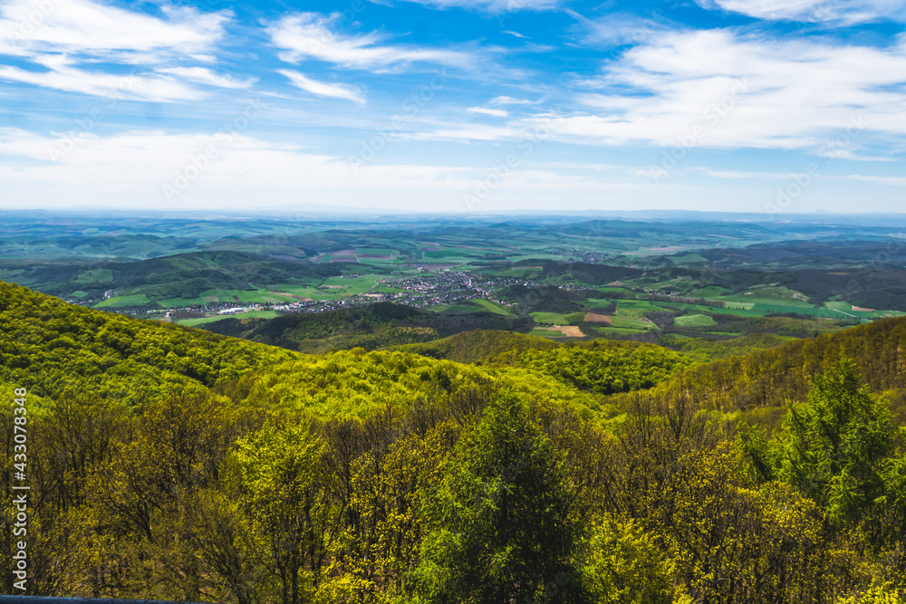 Hill views of North Hungary