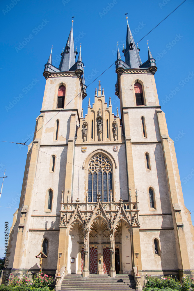 Catholic Church of st. Nicholas in Czech republic - Prague.