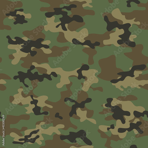 Vector camouflage pattern, modern military texture for textiles.