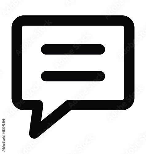 Chat Bubble