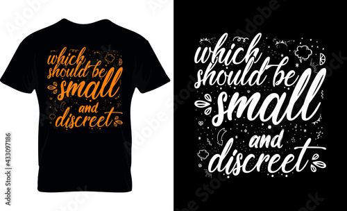 Typography T-Shirt Design.
