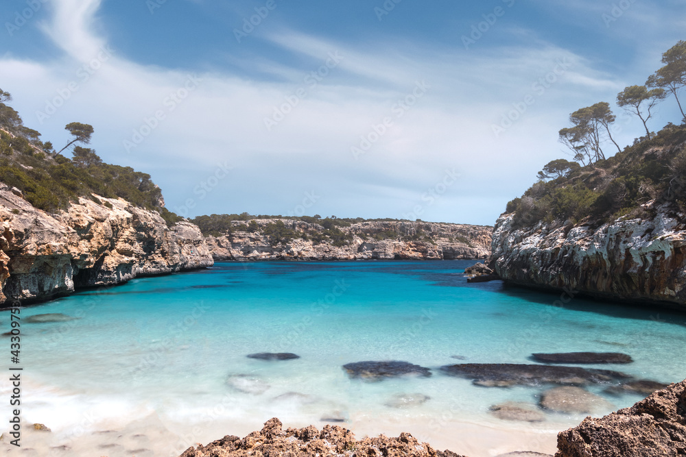 Fototapeta premium calo des moro mallorca spain