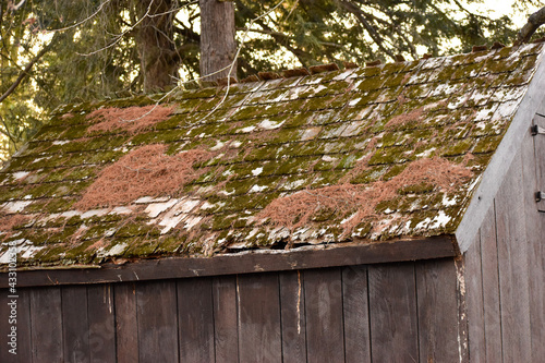 old wooden house