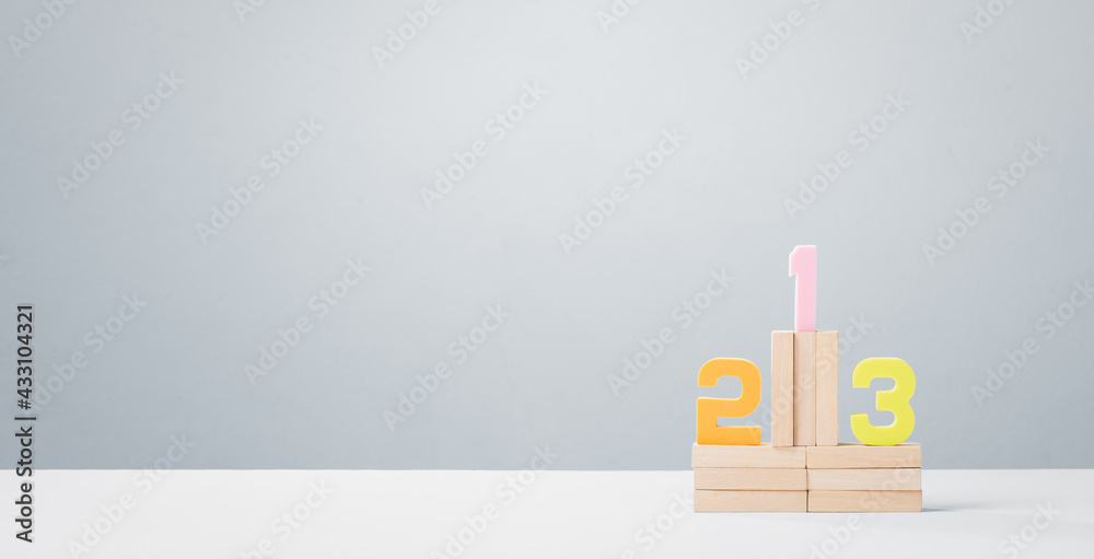 Podium for champion Podium for champion