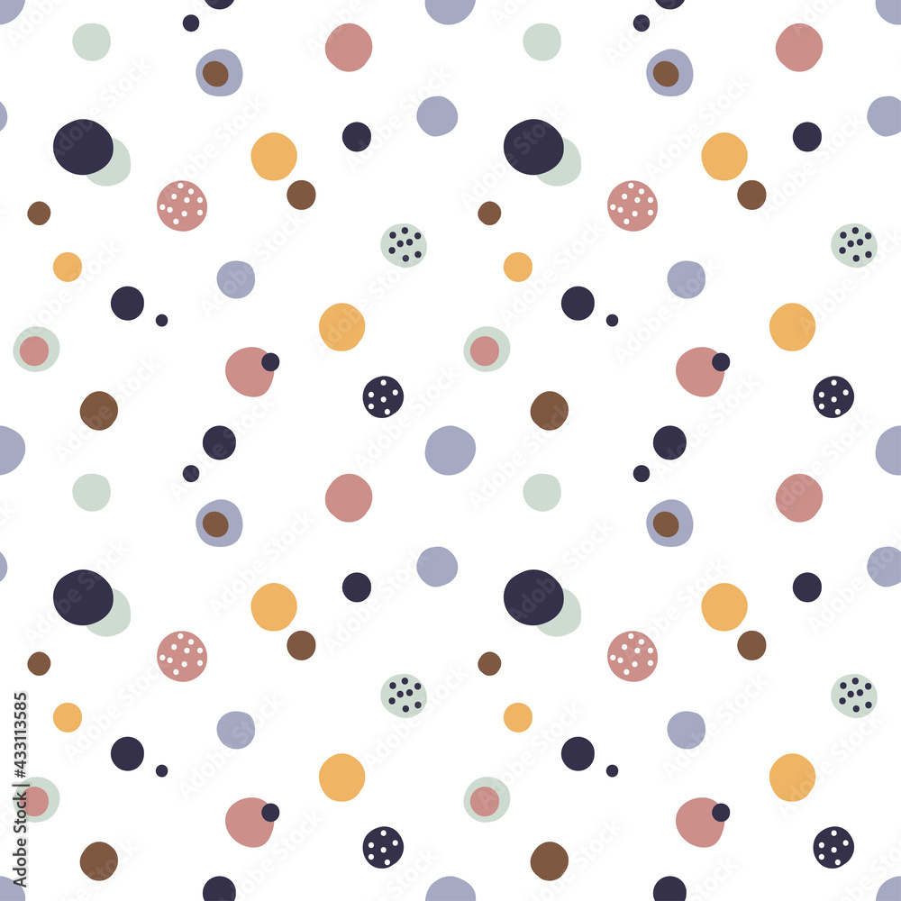 Dotted pattern, seamless background Dotted pattern, seamless background