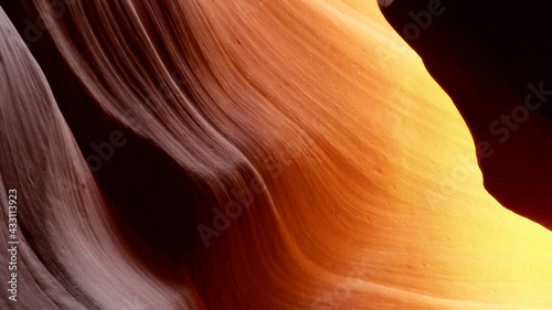 Grand Canyon wunderschöne weiche Wellen aus Sand und Gestein mit grafischen linien in der Wüste Bibel biblisch