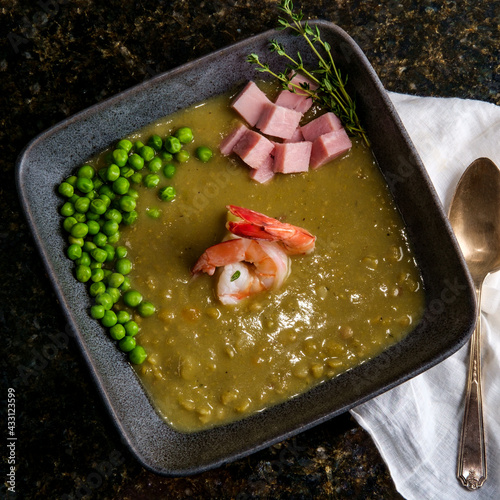 Shrimp Split Pea Soup photo