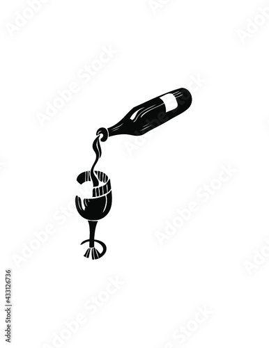 pouring wine