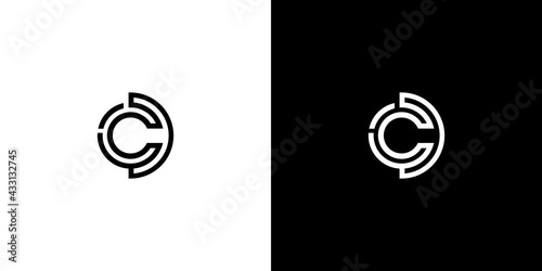 Letter c Icon Vector Logo Template
