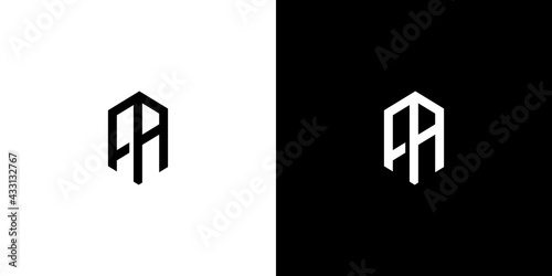 Letter fa Icon Vector Logo Template