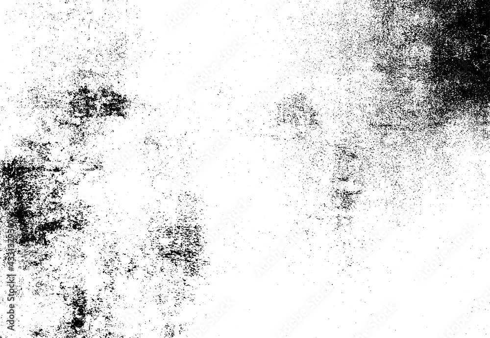 Obraz premium Rough black and white texture vector. Distressed overlay texture. Grunge background. Abstract textured effect. Vector Illustration. Black isolated on white background. EPS10