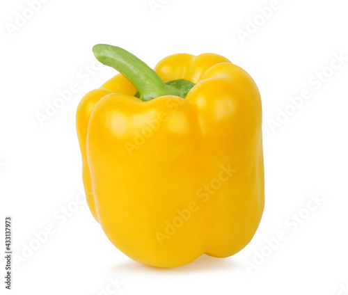 Bulgarian pepper, isolated on a white background