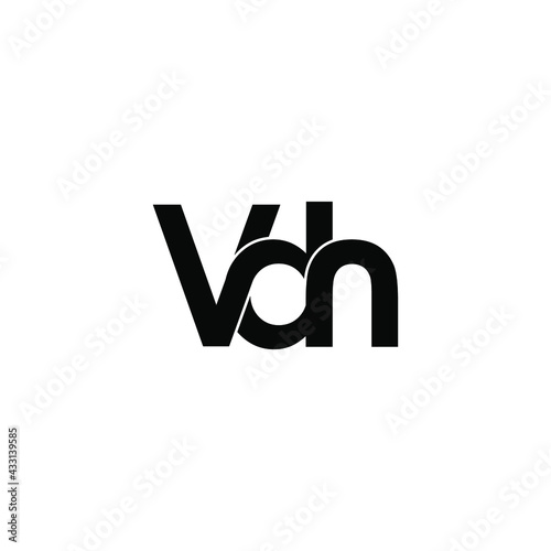 vdn letter original monogram logo design