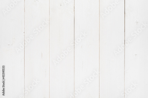 Blank white wood background pattern, close up