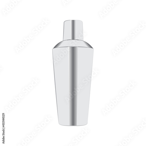 Bartender Cocktail Shaker, Shaker Icon, Bartender Mixer, Margarita Maker, Cocktail Icon, Mixer Vector Illustration Background