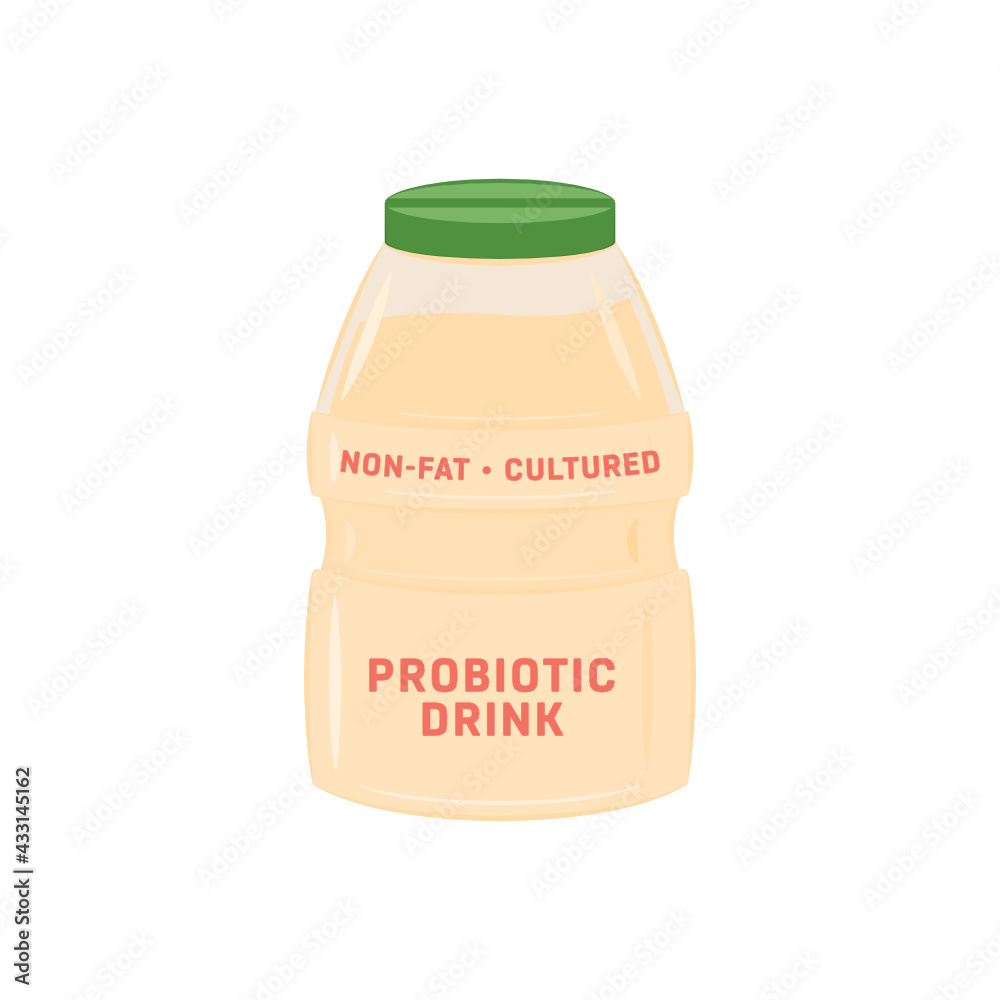 Yogurt Drink, Probiotic Drink, Yogurt Bottle, Korean Yogurt Drink, Health Drink, Asian Yogurt, Vector Illustration Background Yogurt Drink, Probiotic Drink, Yogurt Bottle, Korean Yogurt Drink, Health Drink, Asian Yogurt, Vector Illustration Background