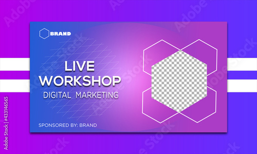 Youtube thumbnail design or Video thumbnail & Live video show design temples 