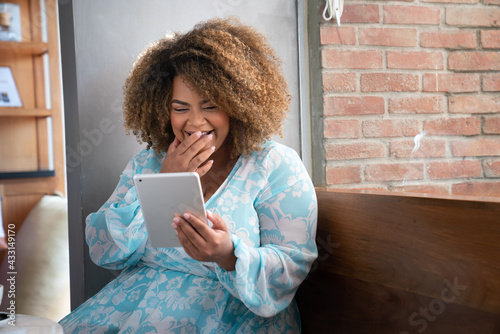 woman reading a book