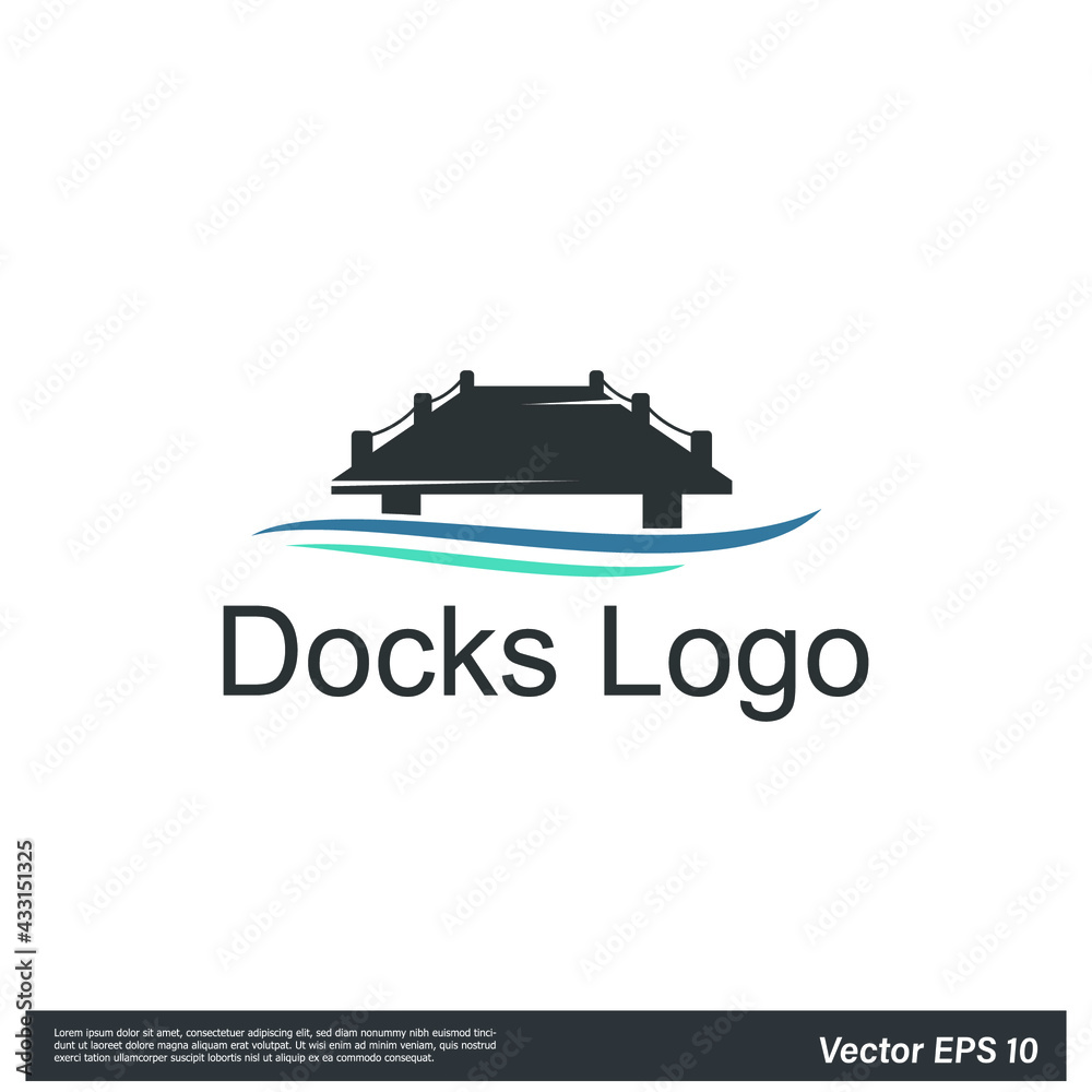 pier icon dock symbol 