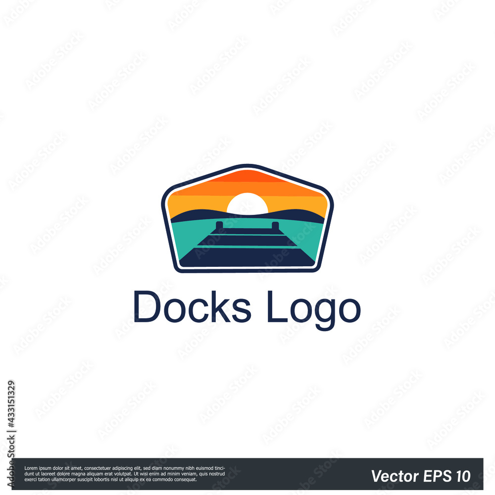 pier icon dock symbol 