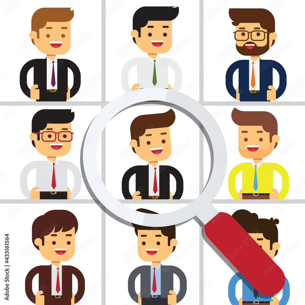 Human resources management select employee Human resources management select employee