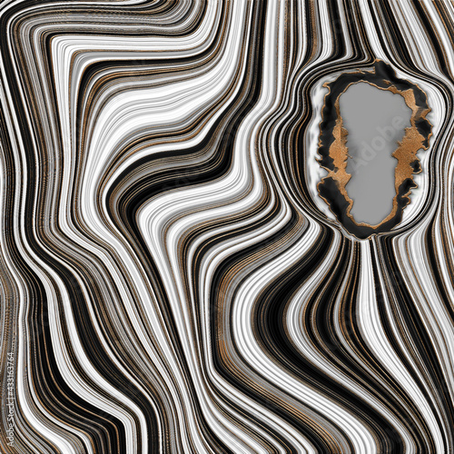 Luxury abstract background fluid art painting alcohol ink technique black gold and grey backdrop