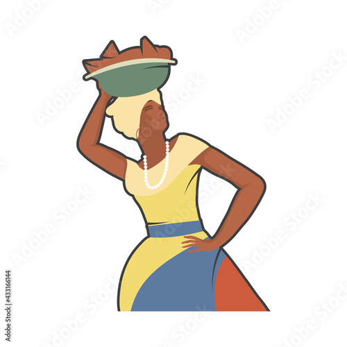 afro colombian woman