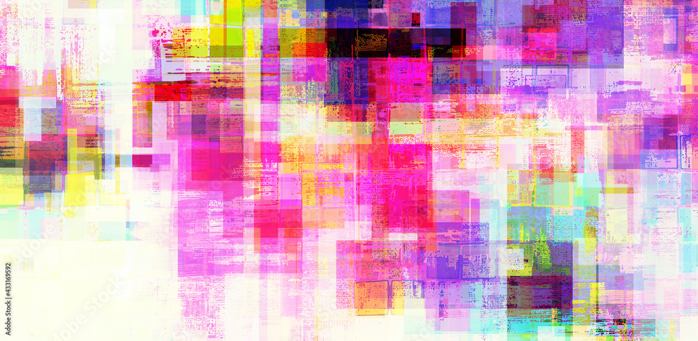 Digital painting, magenta colour computer graphic. Colorful modern art background. Surreal artwork in geometric style
Digital painting, magenta colour computer graphic. Colorful modern art background. Surreal artwork in geometric style