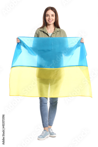 Beautiful young woman with ...