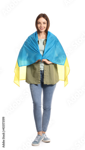 Beautiful young woman with ...