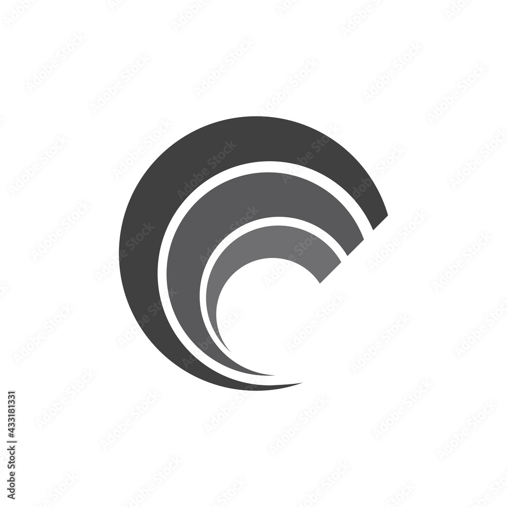 Fototapeta premium circle logo vector