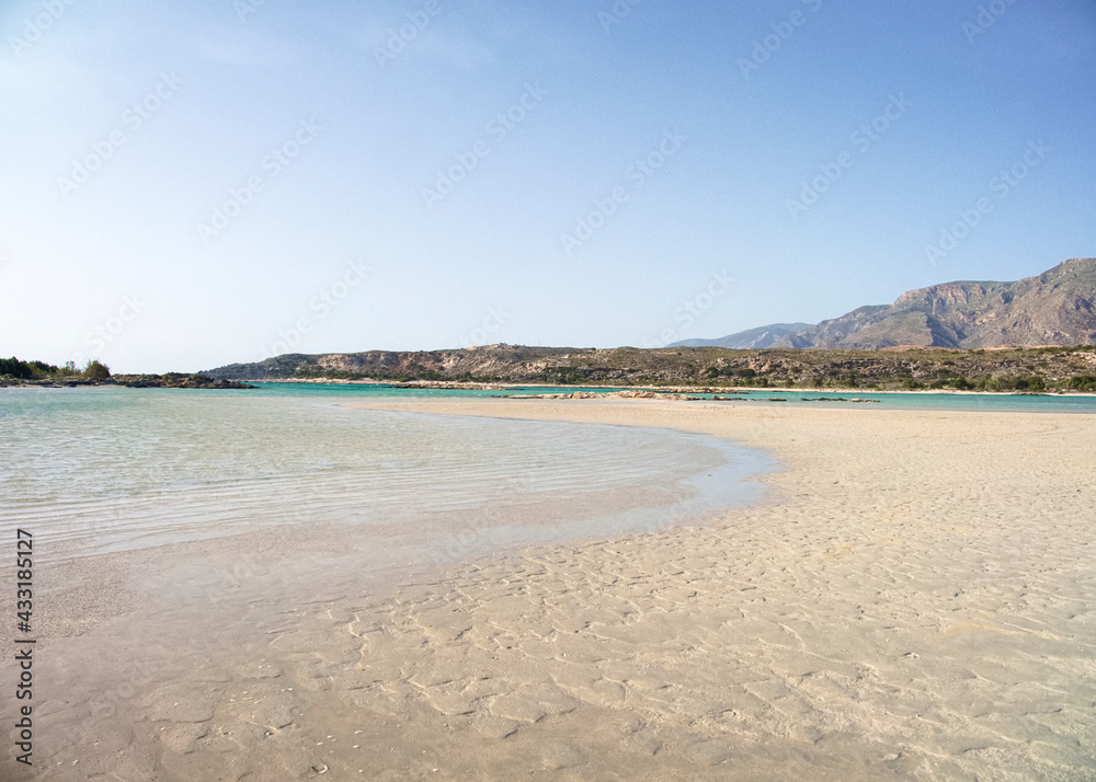 Greece Crete island Elafonissi Beach