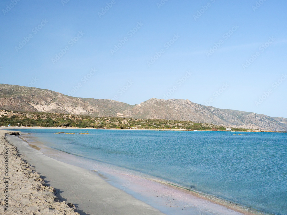 Greece Crete island Elafonissi Beach